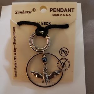 Bat Charm Necklace